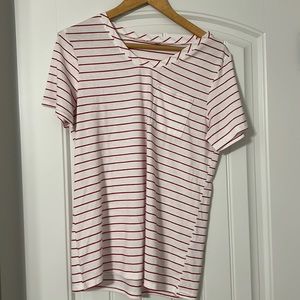 Red Striped Tee
